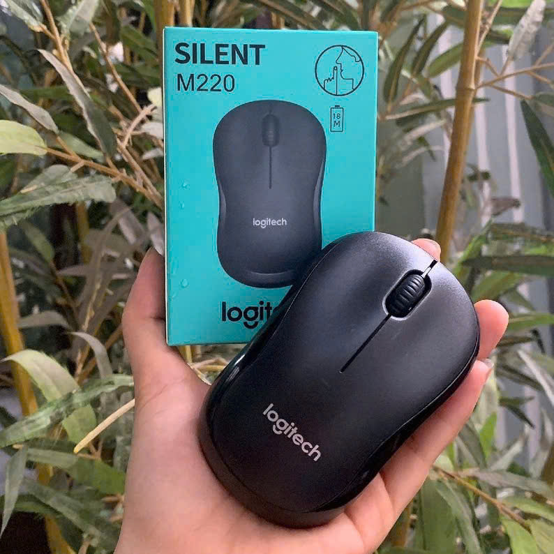 Chuột không dây Logitech M220 silent
